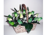 The Color of Your Day - 48 Stems In Basket